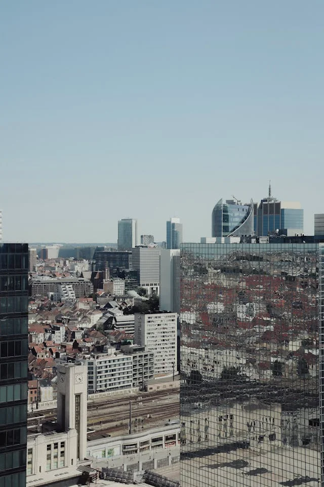 Brussels business district — Corporate Services in Belgium